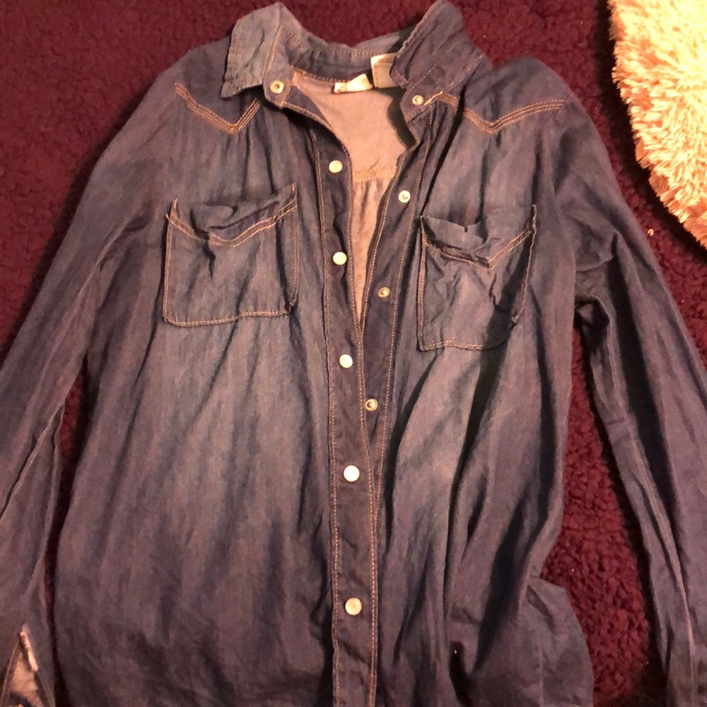 Jean shirt